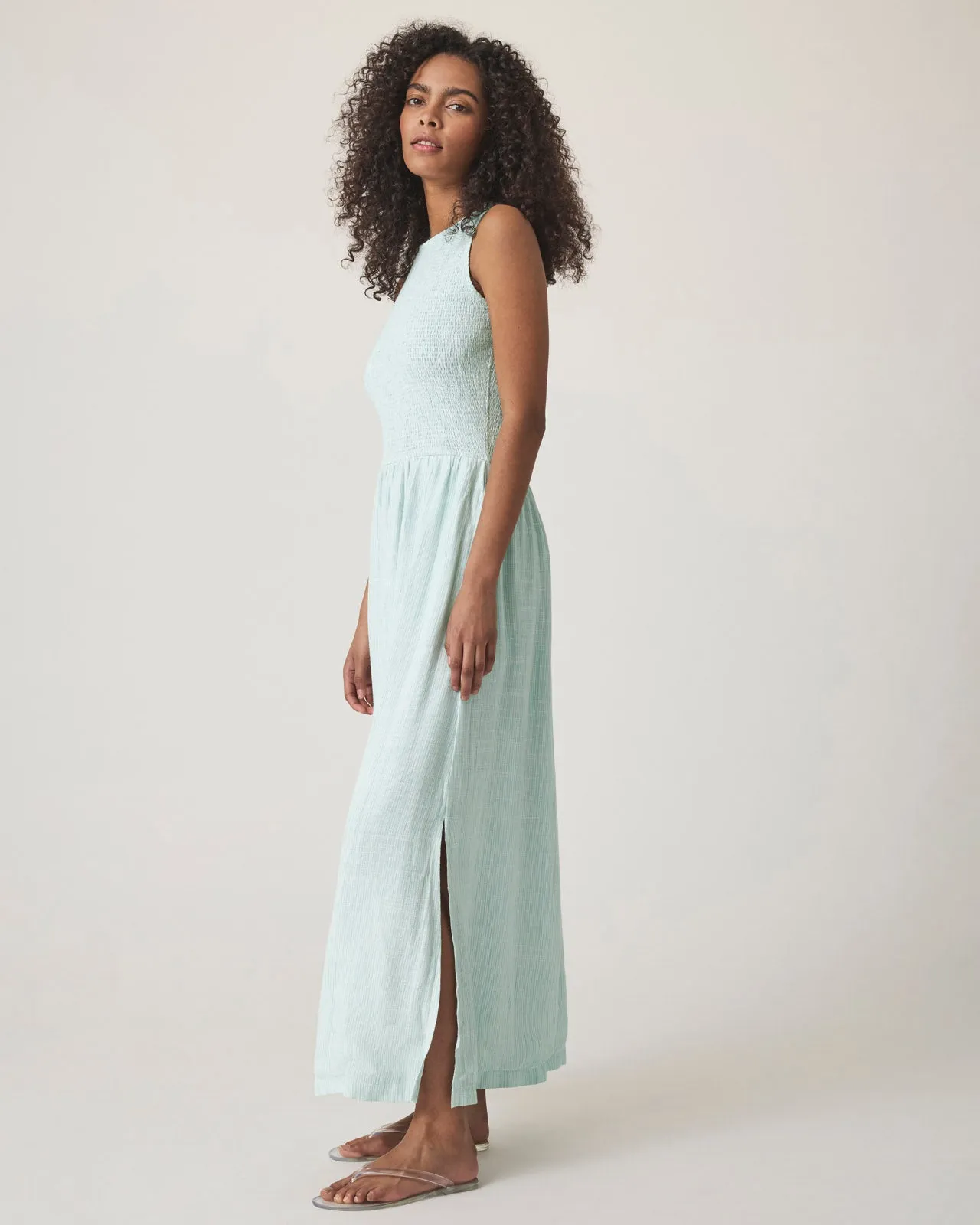 Malibu Stripe Smocked Dress sold by Splendid product image thumbnail 3