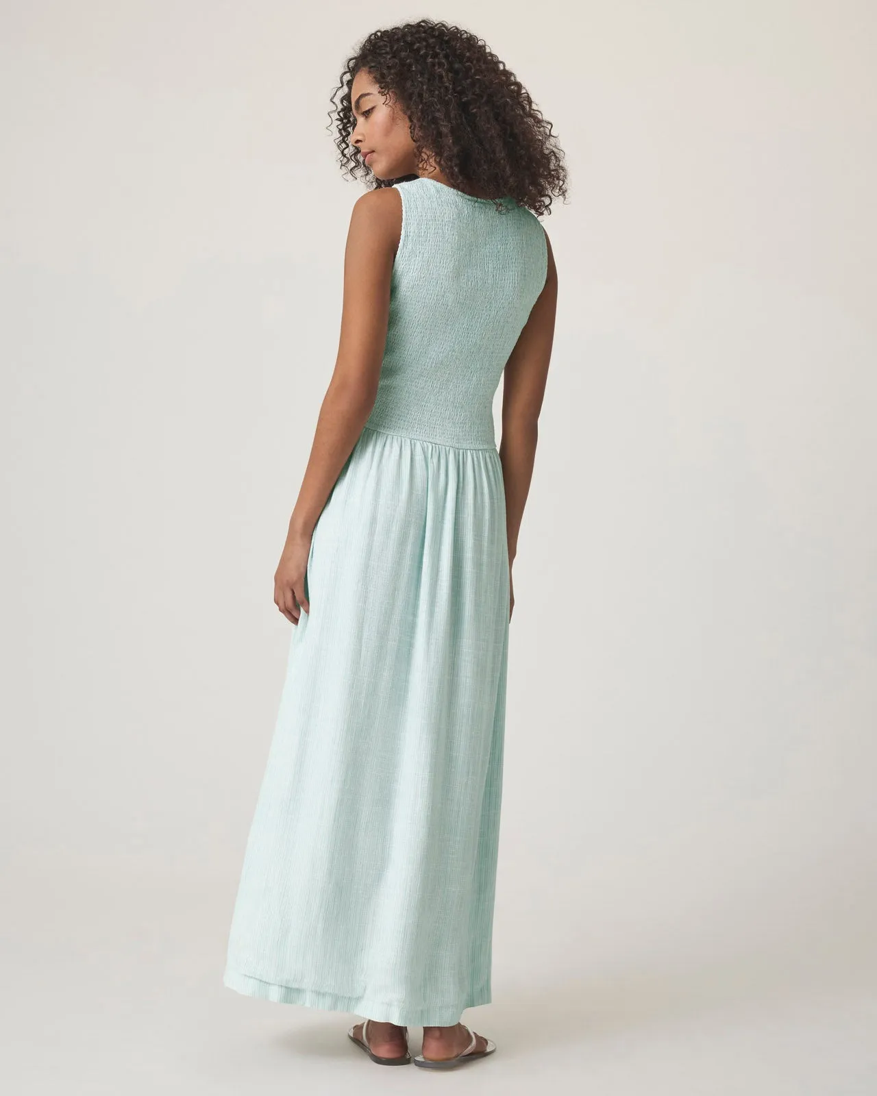 Malibu Stripe Smocked Dress sold by Splendid product image thumbnail 4