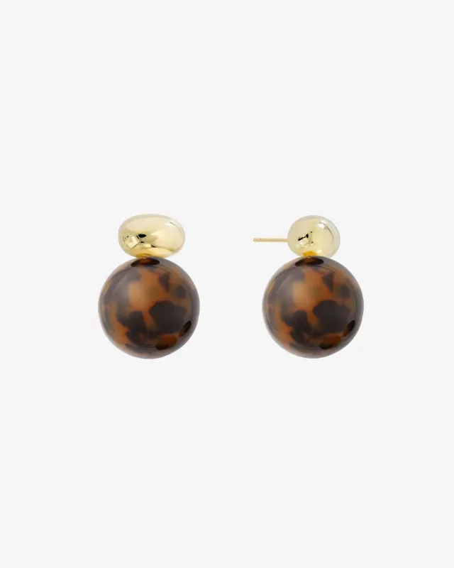 Shashi Alice Tortoise Earring made by Splendid