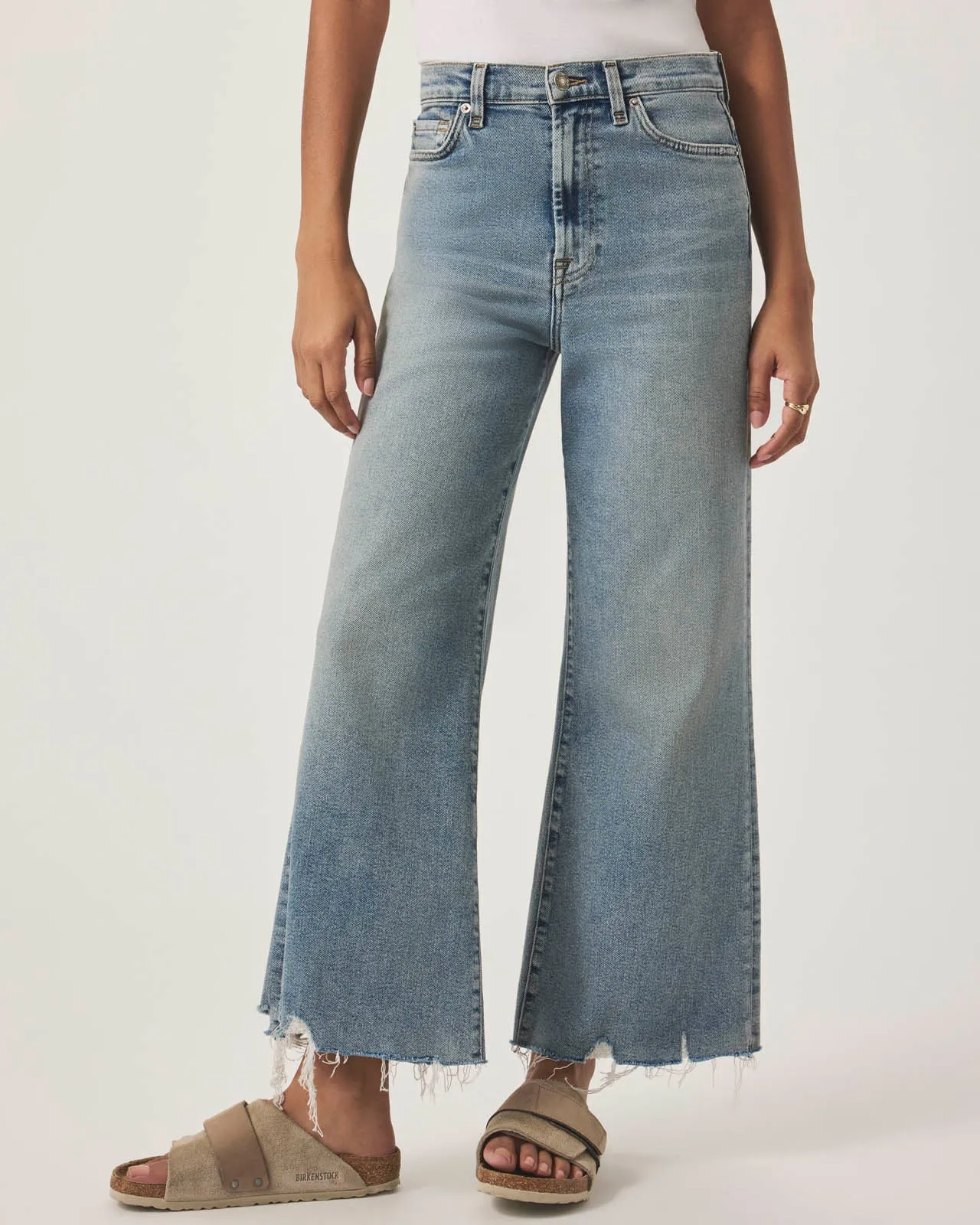 Cropped Wide Leg Jean sold by Splendid