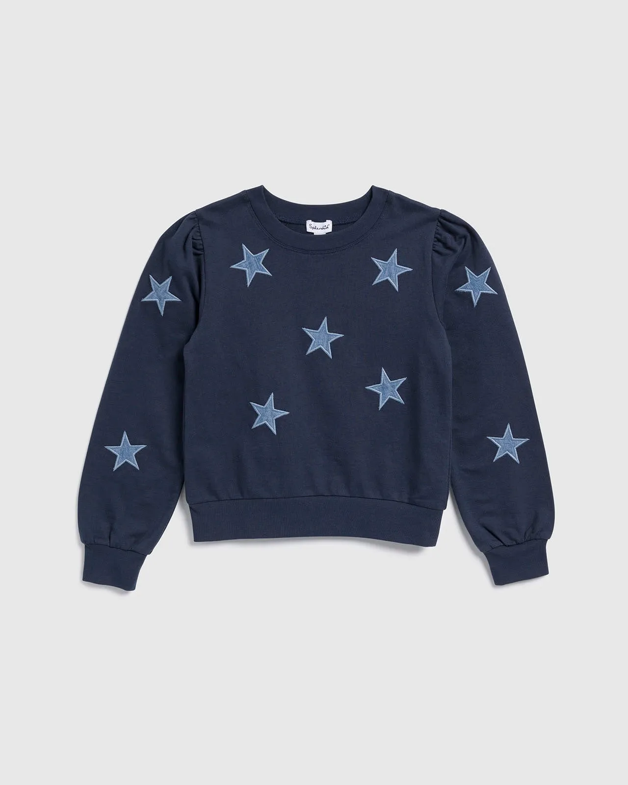 Girls Navy Stars Sweatshirt sold by Splendid