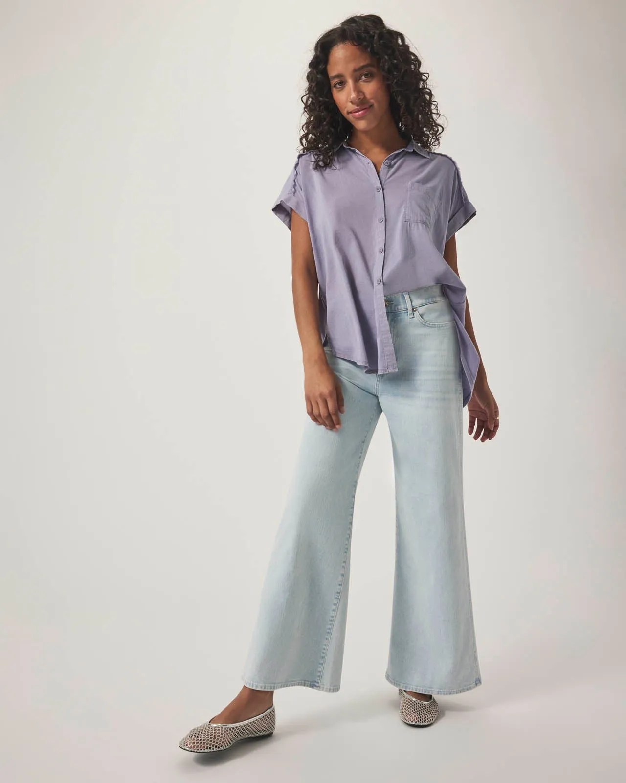Cropped Slim Palazzo Jean sold by Splendid product image thumbnail 2