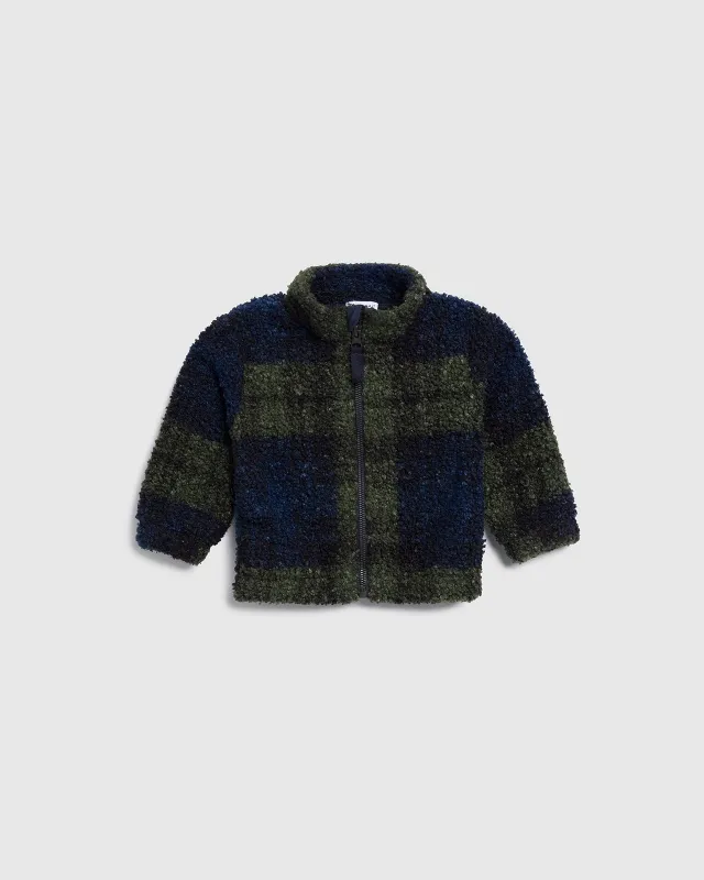 Infant Boy Plaid Teddy Fleece sold by Splendid