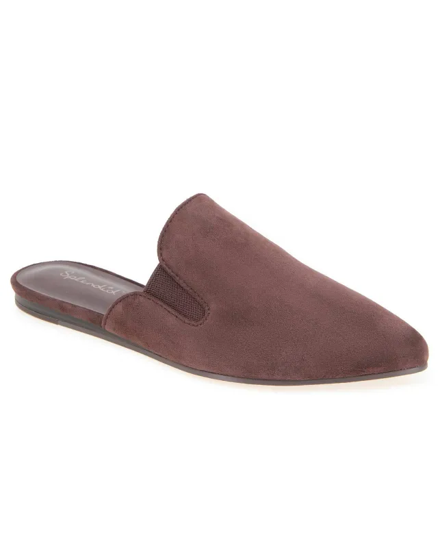 Liza Mule in Black Cherry sold by Splendid