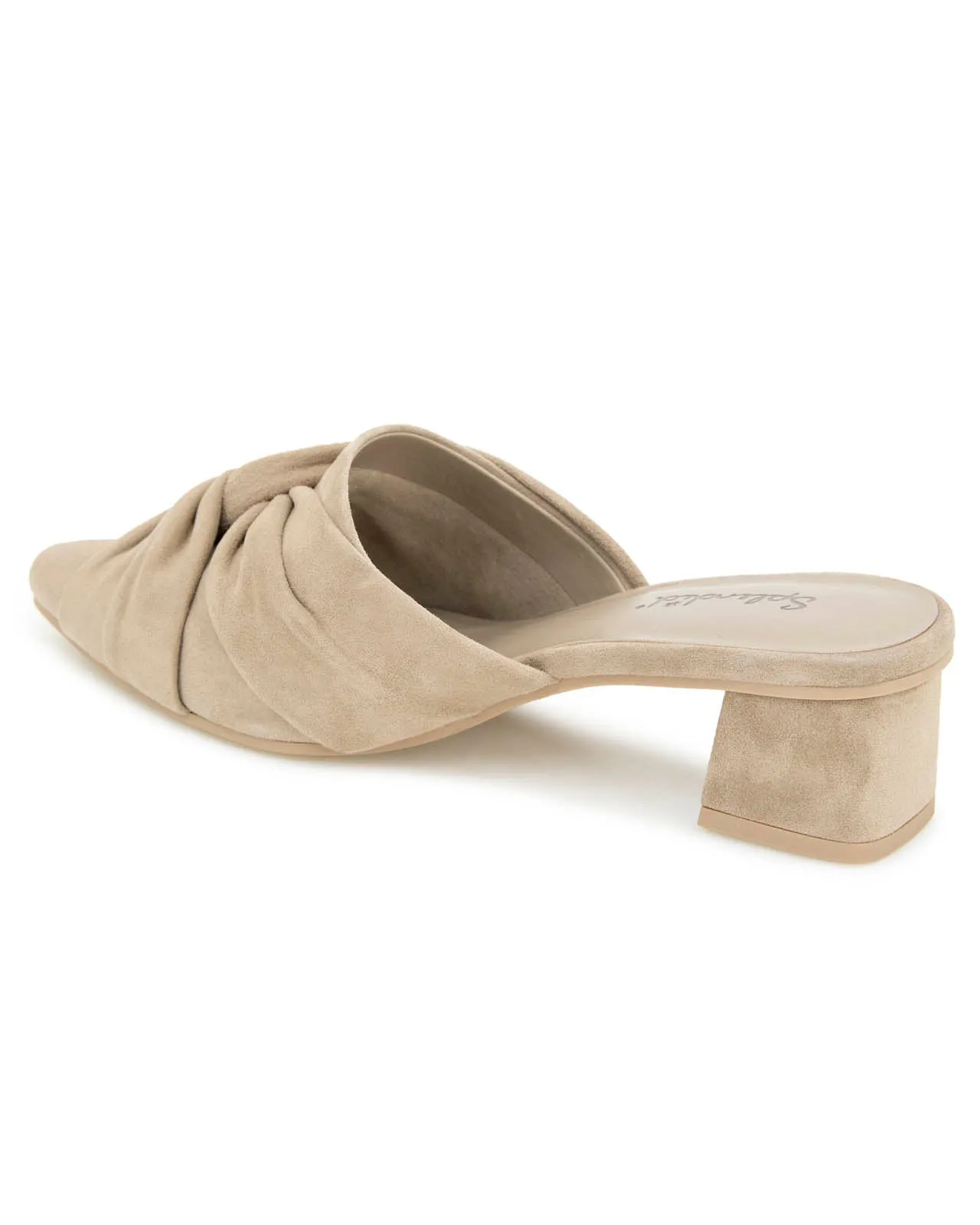 Lanis Suede Mule in Moonstone sold by Splendid product image thumbnail 4