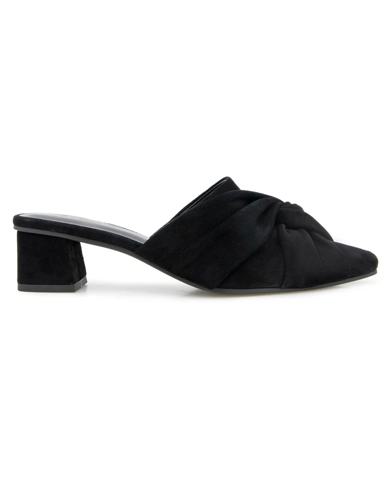 Lanis Suede Mule in Black sold by Splendid product image thumbnail 2
