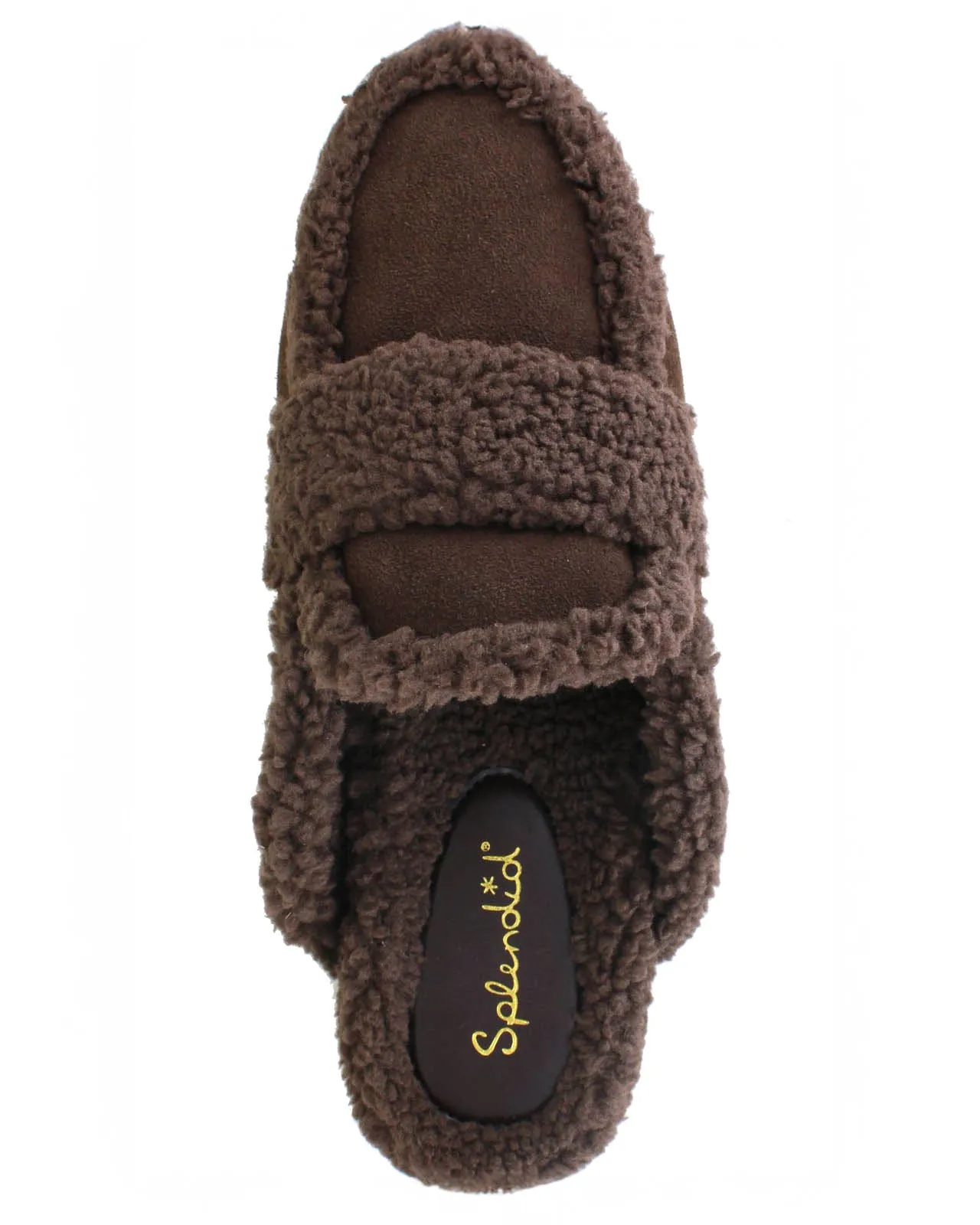 Sandra Sherpa Trim Slipper in Spice sold by Splendid product image thumbnail 5