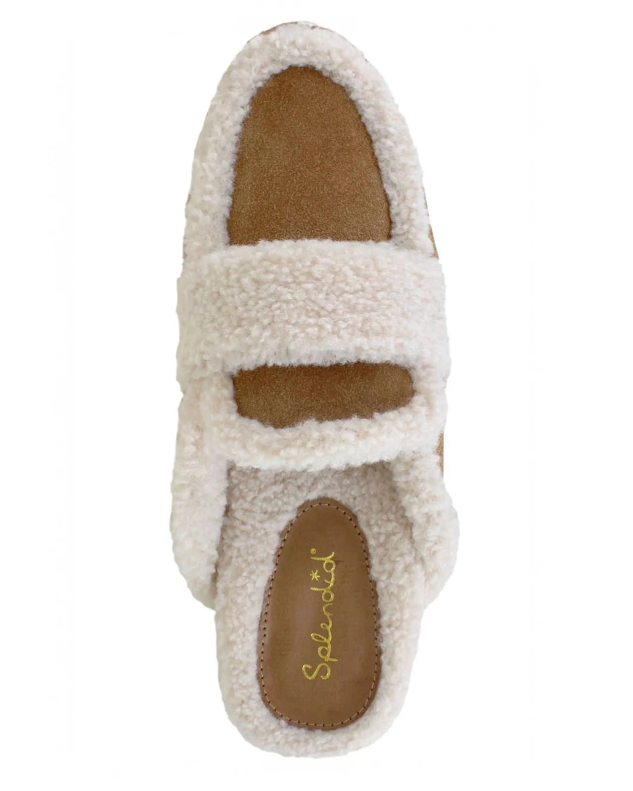 Sandra Sherpa Trim Slipper in Caramel sold by Splendid product image thumbnail 5