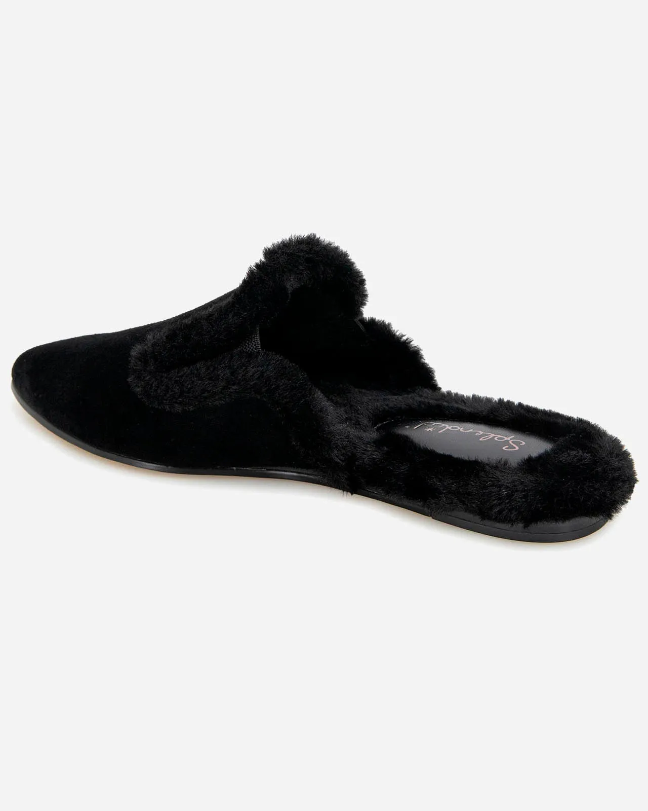 Liza Sherpa Mule in Black sold by Splendid product image thumbnail 4