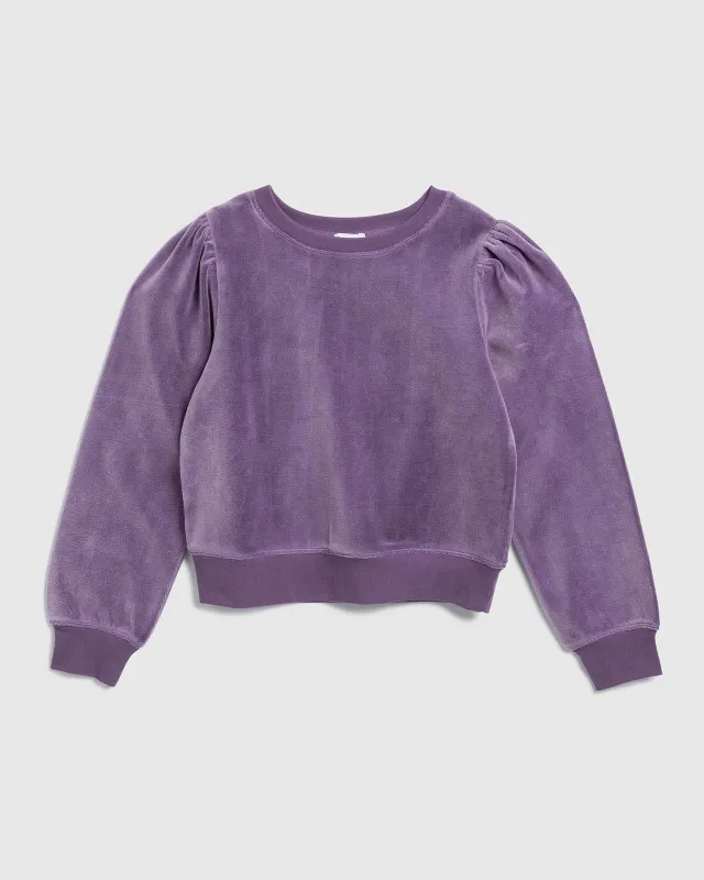Girls Hope Velour Pullover sold by Splendid