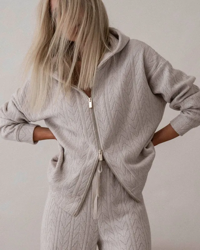 Sweatersoft Zip-Up Hoodie made by Splendid