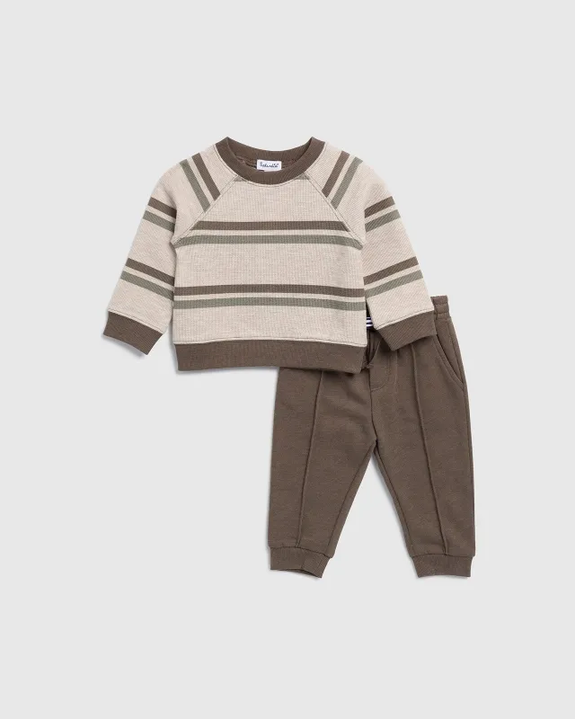 Infant Boy On the Trail Sweatshirt Set sold by Splendid