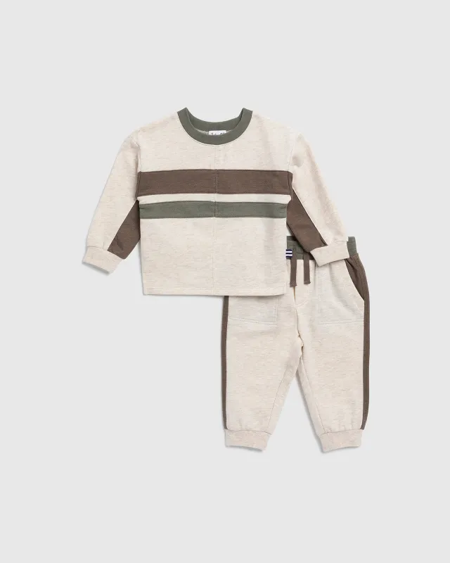 Infant Boy Atlas Sweatshirt Set sold by Splendid