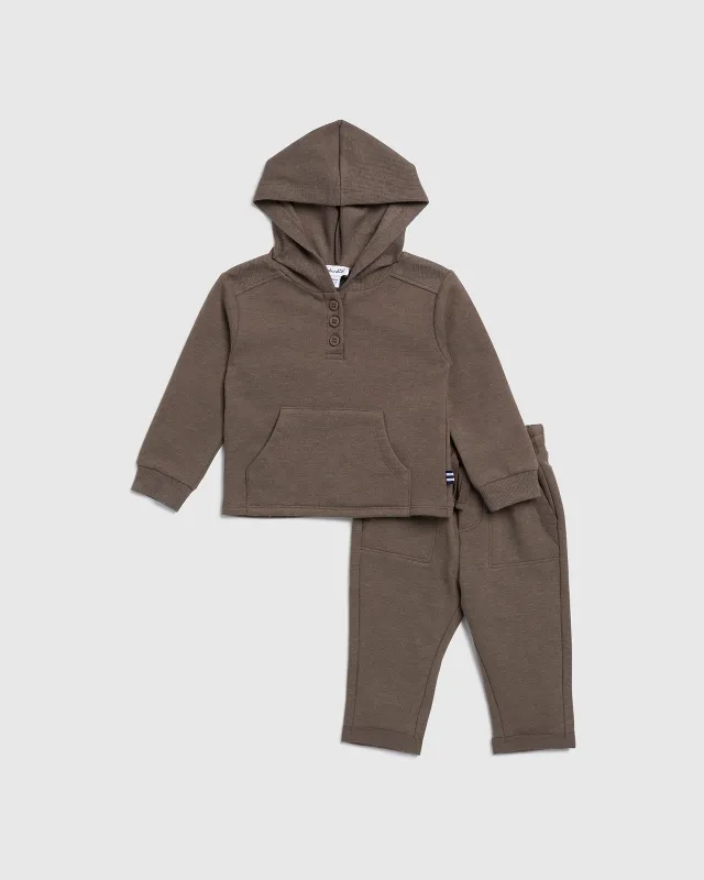 Infant Boy Adventure Thermal Hoodie Set sold by Splendid