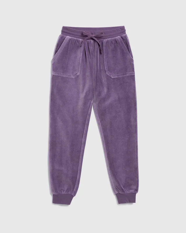 Girls Hope Velour Jogger sold by Splendid