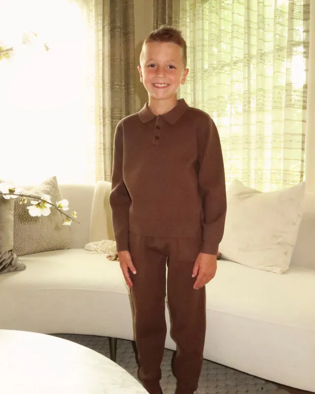 Splendid x @Cellajaneblog Boys Sweater Set sold by Splendid