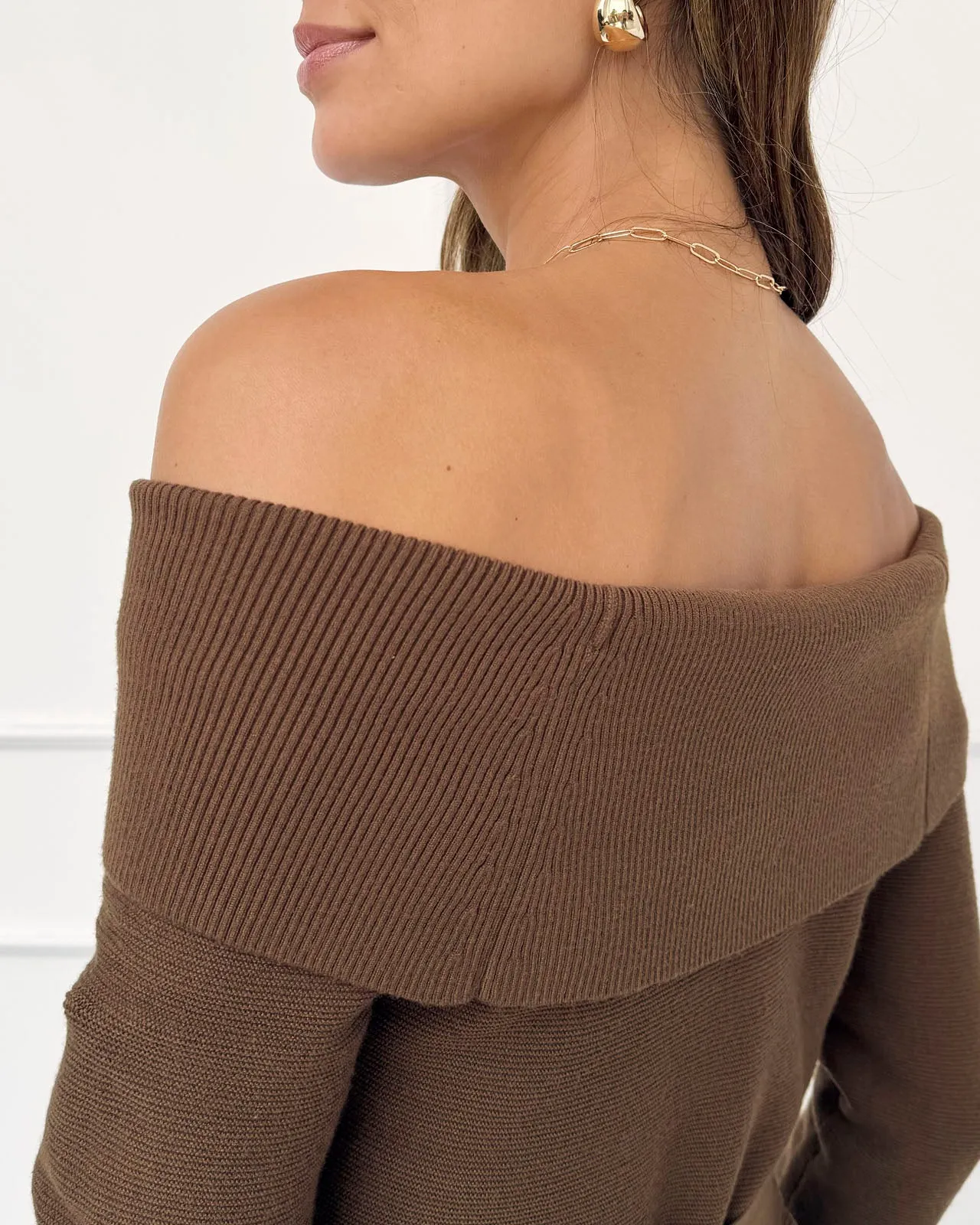 Splendid x @Cellajaneblog Off-the-Shoulder Sweater Dress sold by Splendid product image thumbnail 5