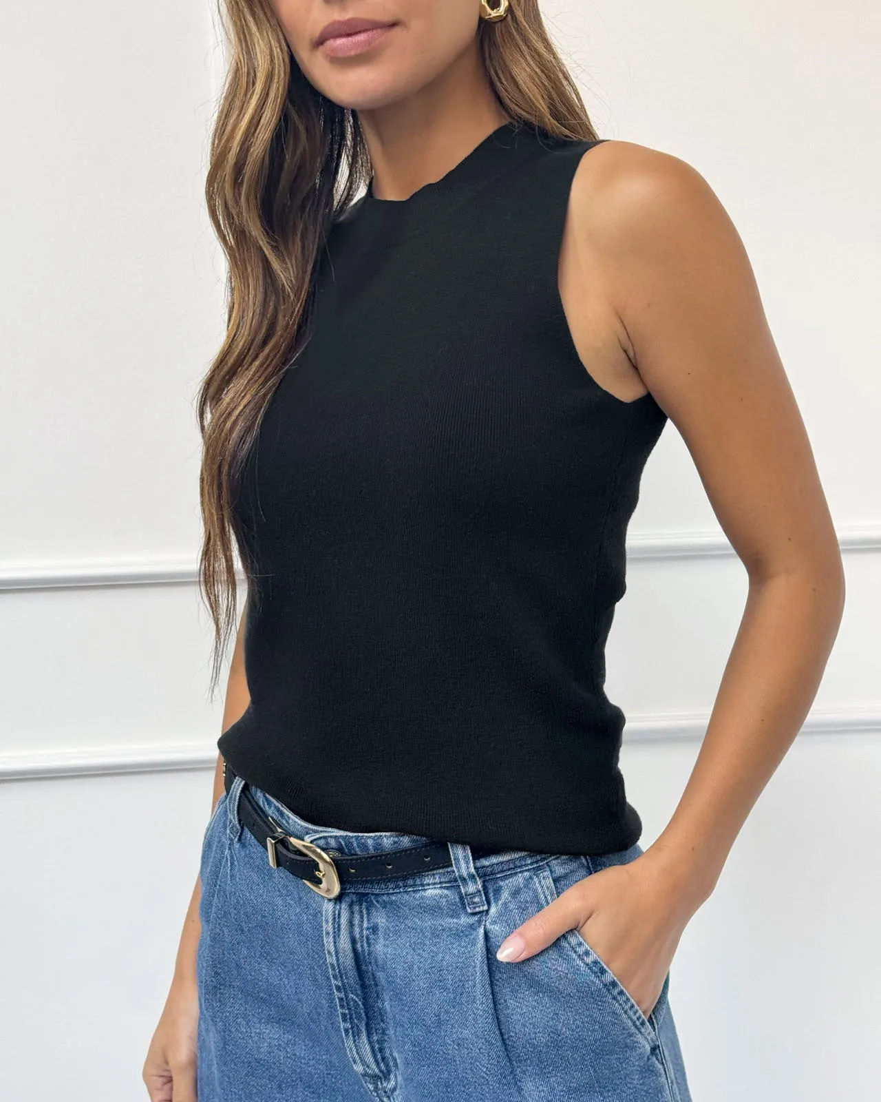 Splendid x @Cellajaneblog Crew Neck Shell sold by Splendid product image thumbnail 3