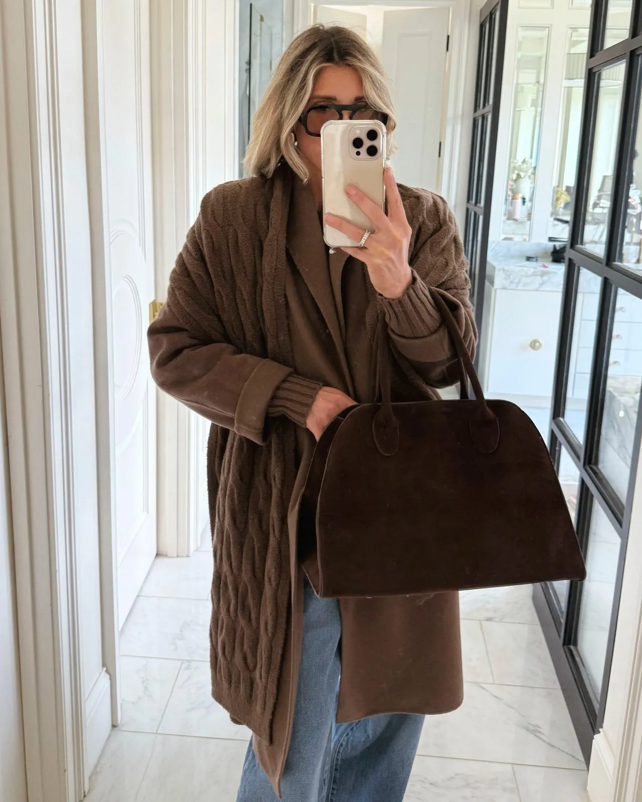 Splendid x @Cellajaneblog Cable Scarf sold by Splendid product image thumbnail 3