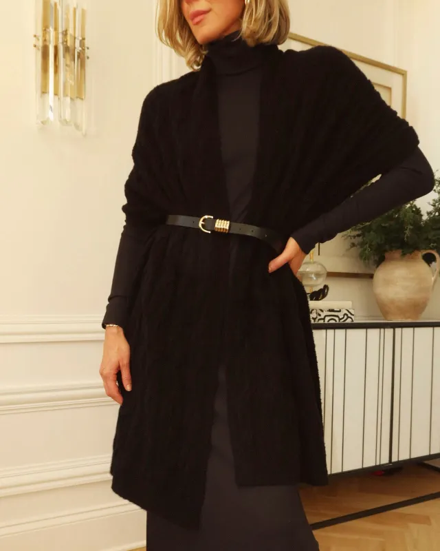 Splendid x @Cellajaneblog Cable Scarf sold by Splendid