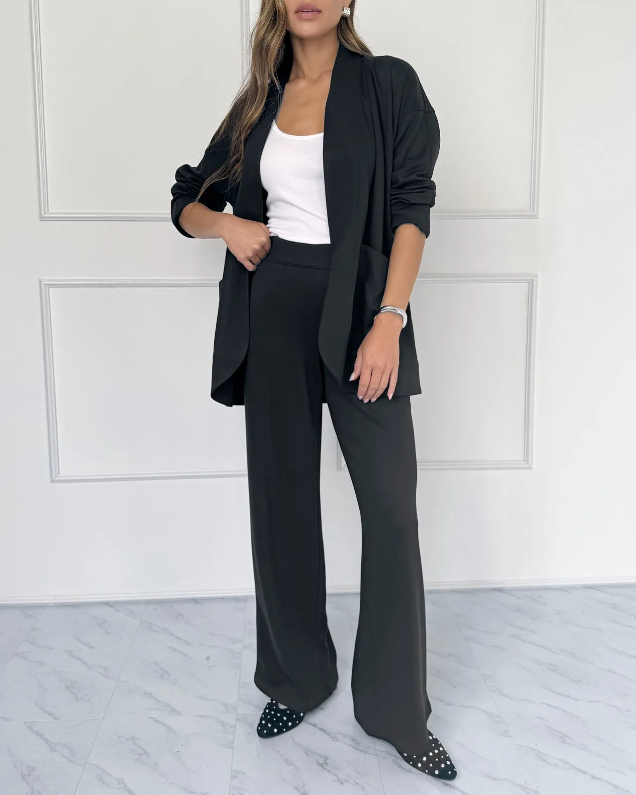 Splendid x @Cellajaneblog Interlock Pant sold by Splendid product image thumbnail 4