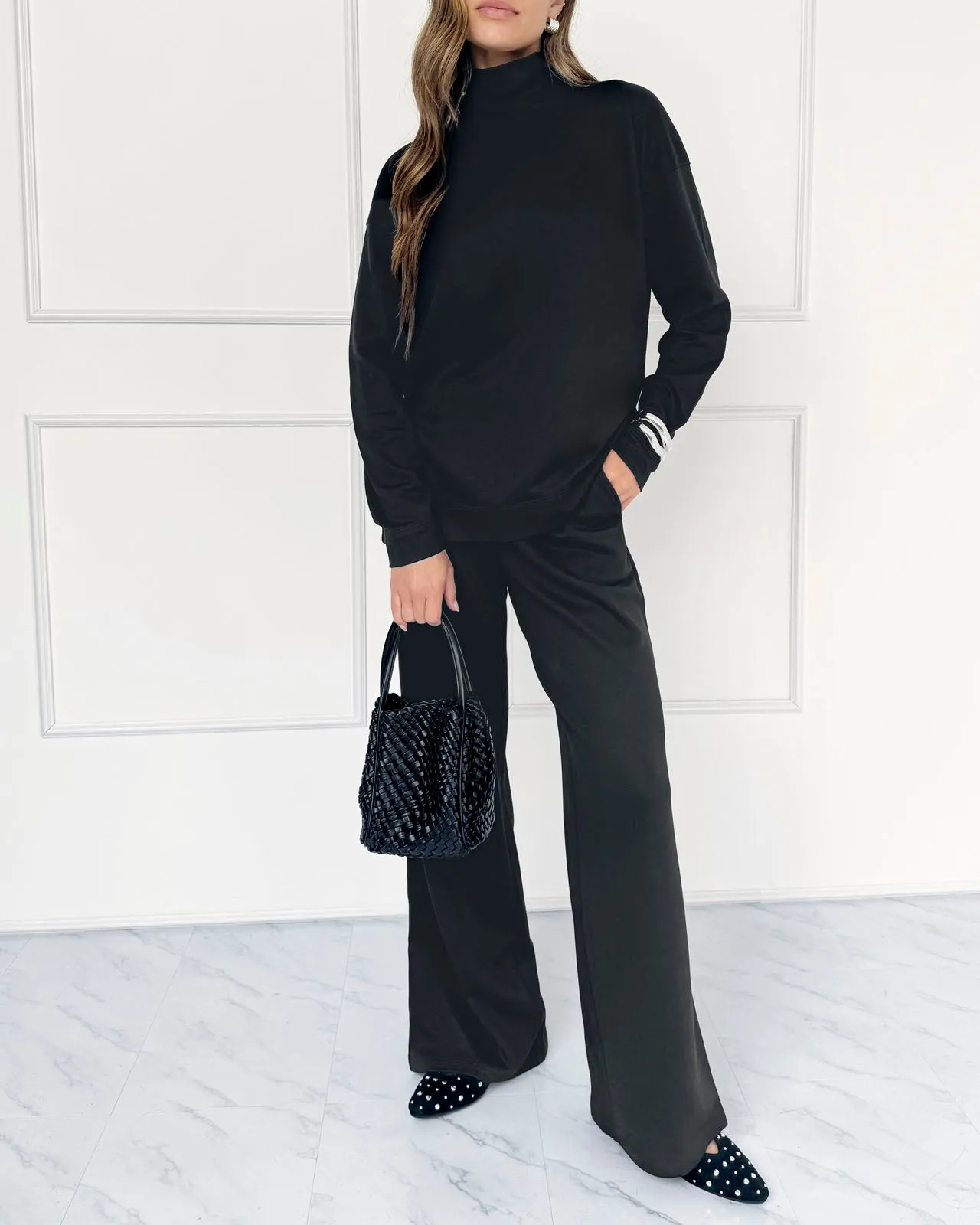 Splendid x @Cellajaneblog Interlock Pant sold by Splendid product image thumbnail 5