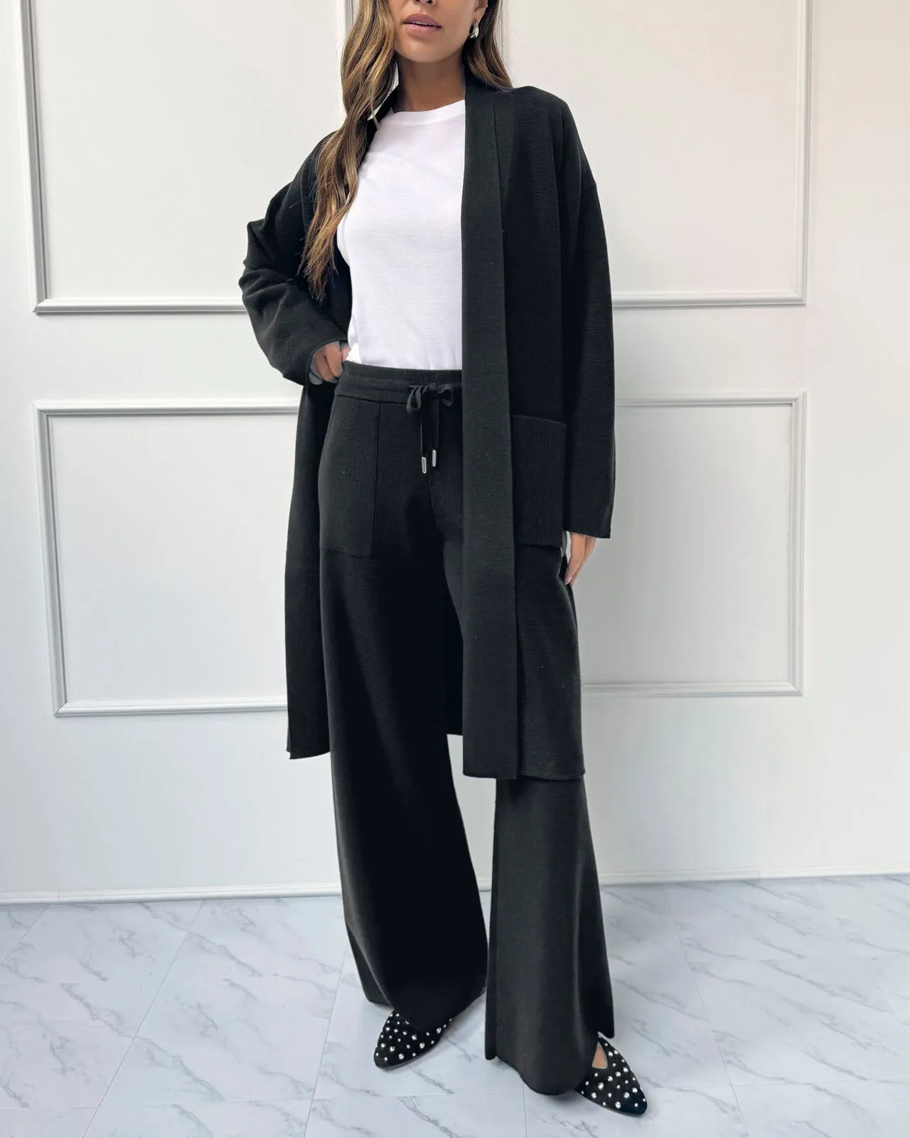 Splendid x @Cellajaneblog Sweater Wide Leg Pant sold by Splendid product image thumbnail 3