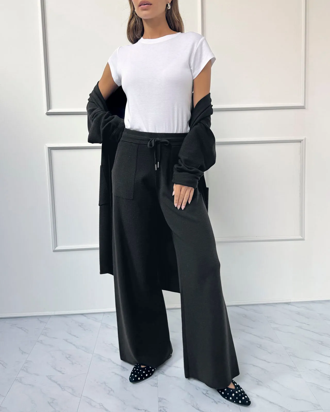 Splendid x @Cellajaneblog Sweater Wide Leg Pant sold by Splendid product image thumbnail 4