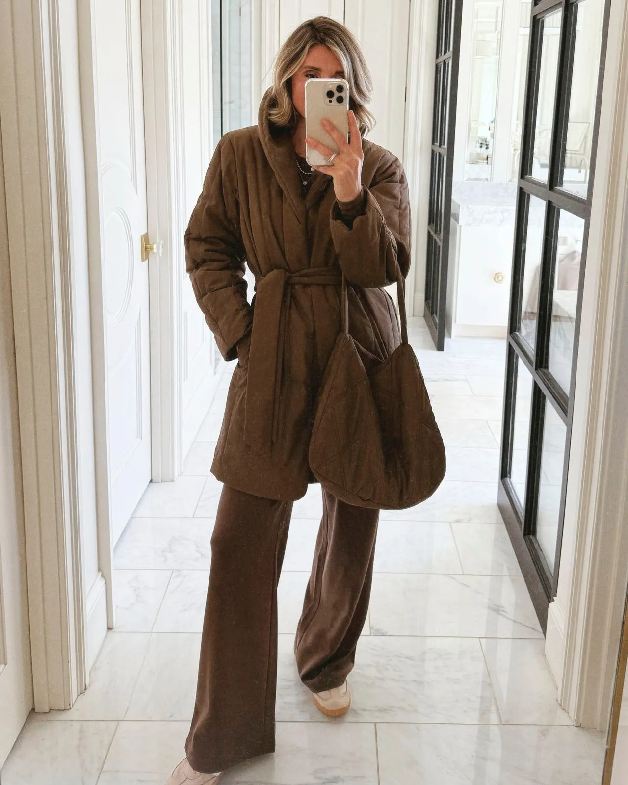 Splendid x @Cellajaneblog Quilted Coat sold by Splendid product image thumbnail 3