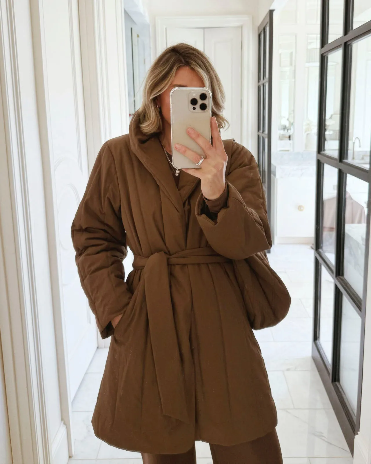 Splendid x @Cellajaneblog Quilted Coat sold by Splendid