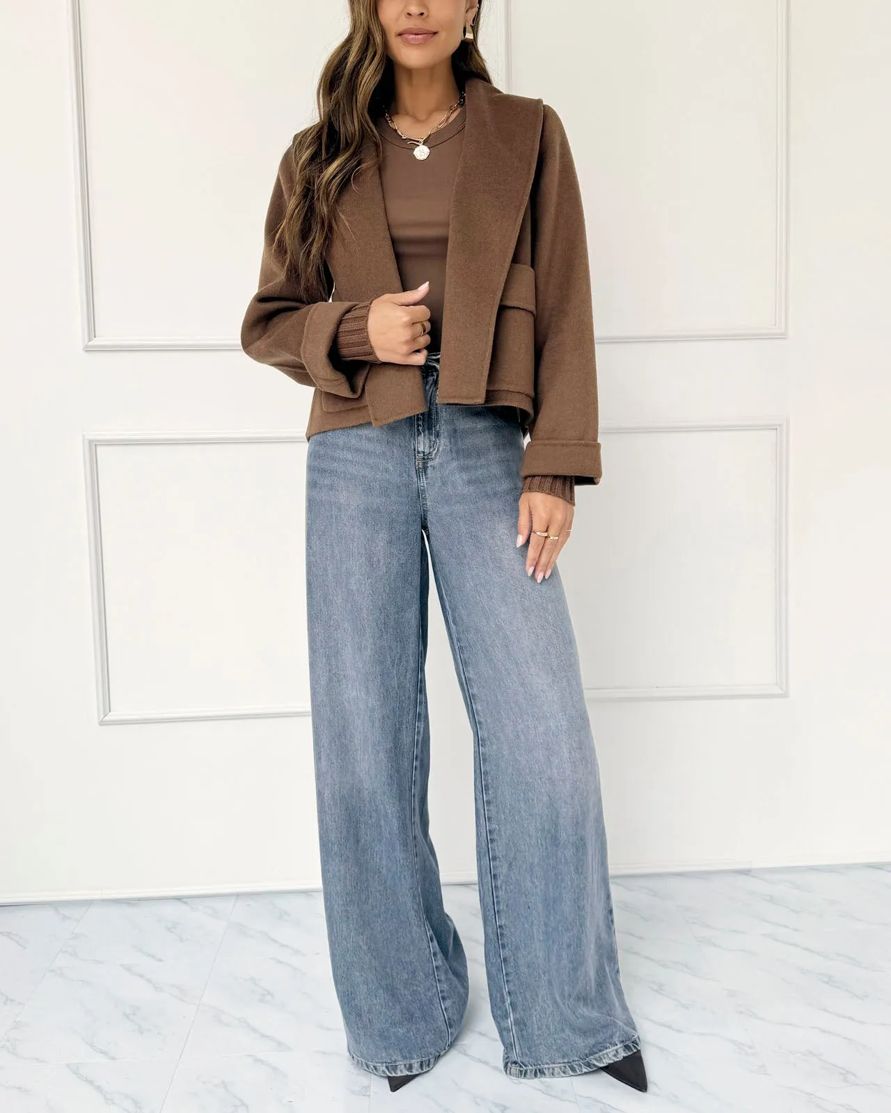 Splendid x @Cellajaneblog Crop Icon Coat sold by Splendid product image thumbnail 4