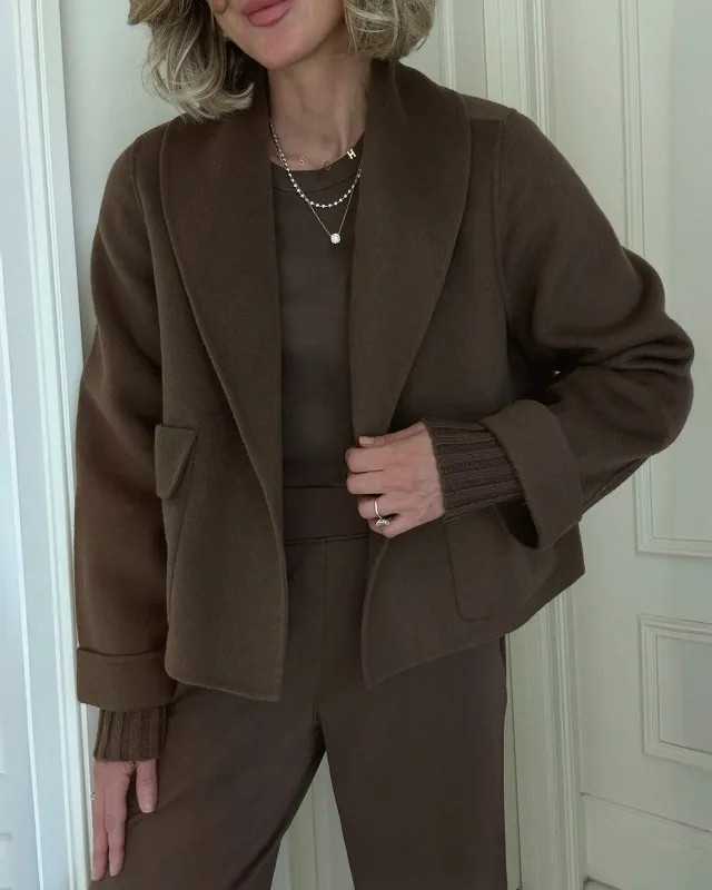 Splendid x @Cellajaneblog Crop Icon Coat sold by Splendid