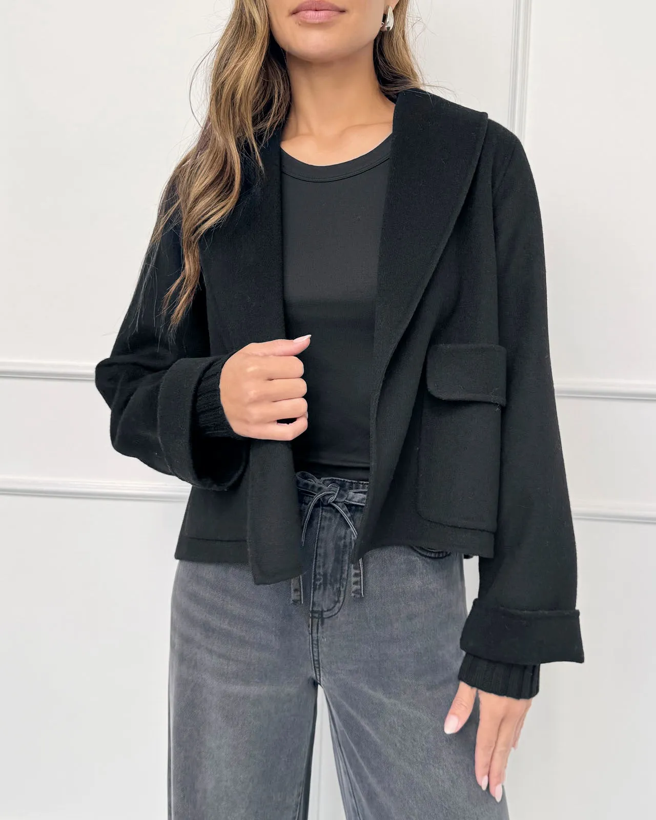 Splendid x @Cellajaneblog Crop Icon Coat sold by Splendid product image thumbnail 2
