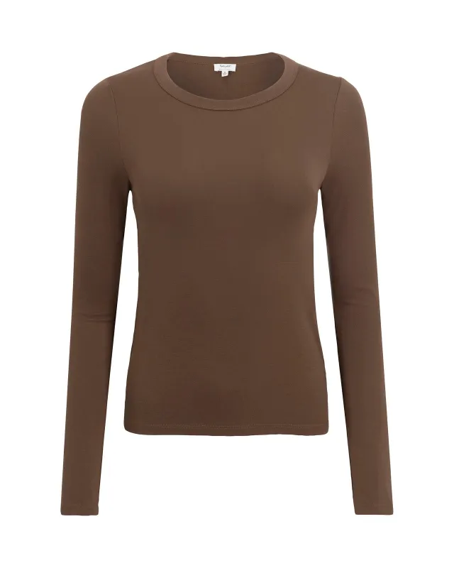 Splendid x @Cellajaneblog Layering Long Sleeve Tee sold by Splendid