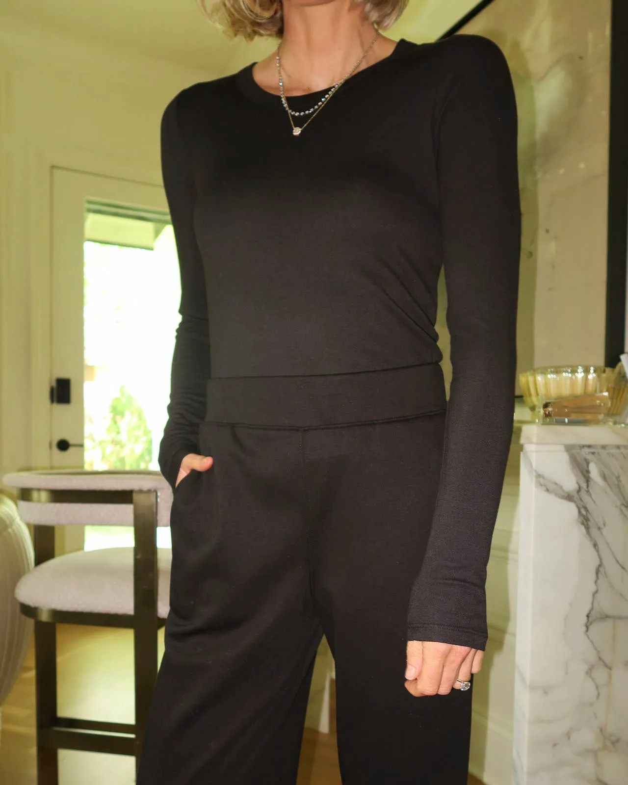 Splendid x @Cellajaneblog Layering Long Sleeve Tee sold by Splendid