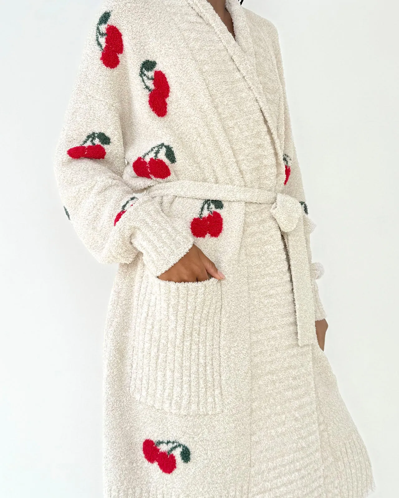 Pomona Fuzzy Yarn Cherries PJ Robe sold by Splendid product image thumbnail 4