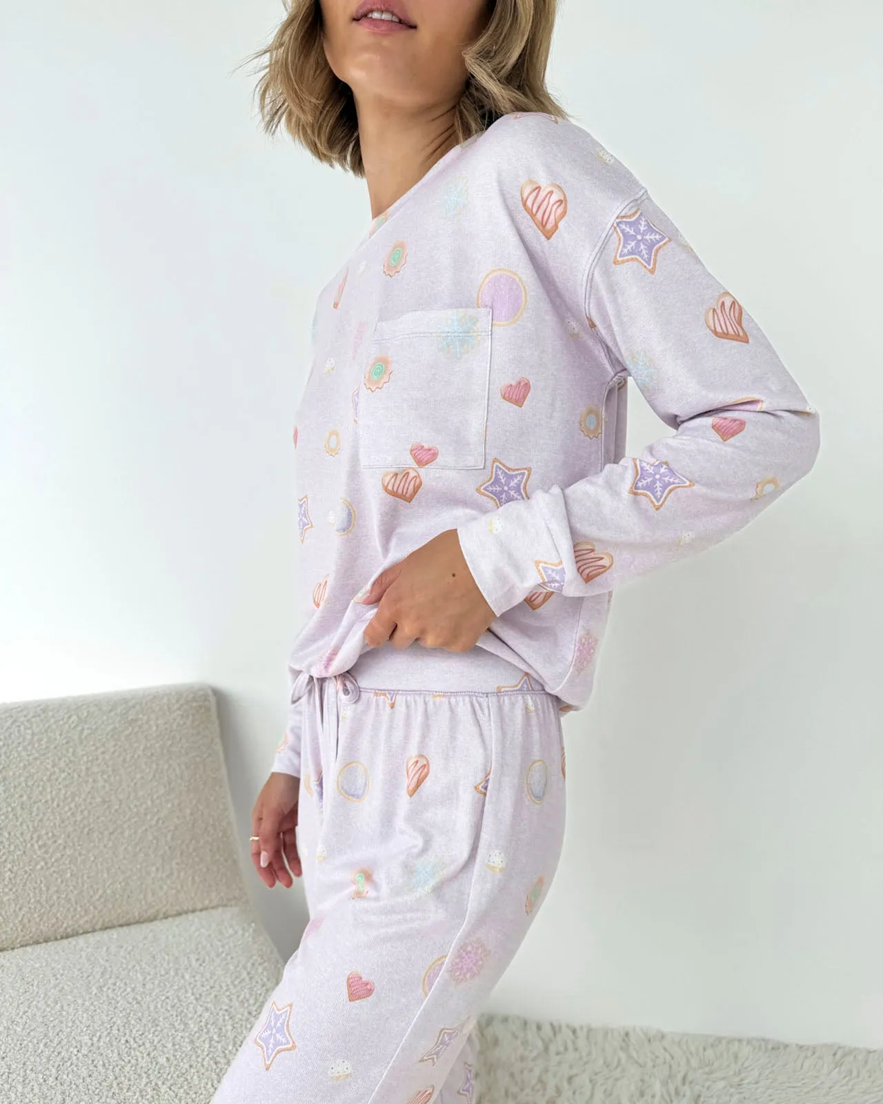 Holiday Cookie Marna Pillowsoft PJ Set sold by Splendid product image thumbnail 3
