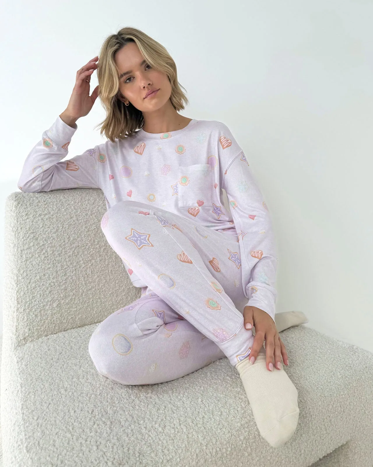 Holiday Cookie Marna Pillowsoft PJ Set sold by Splendid product image thumbnail 4