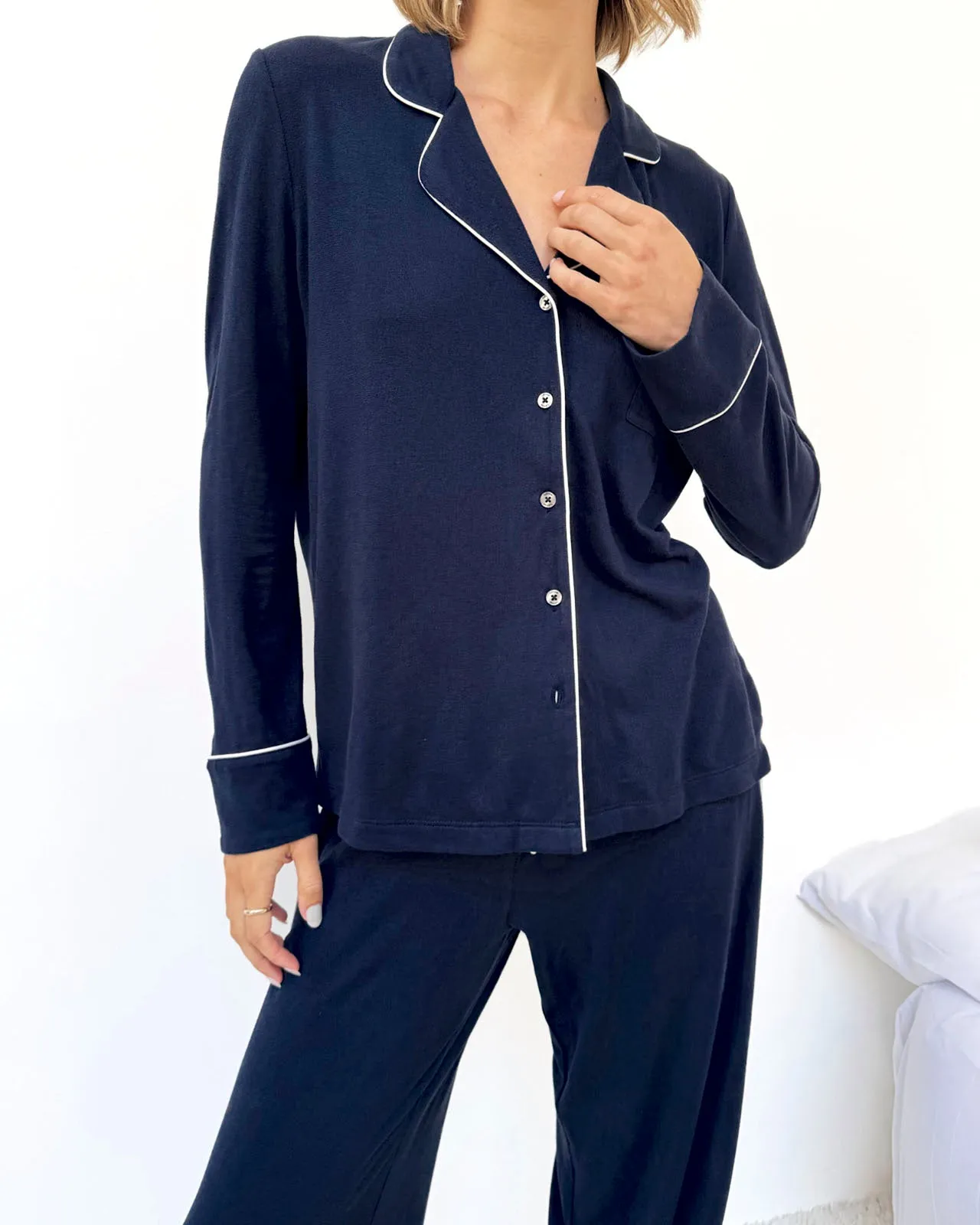 Navy Flora Pillowsoft Sleep Set sold by Splendid product image thumbnail 2