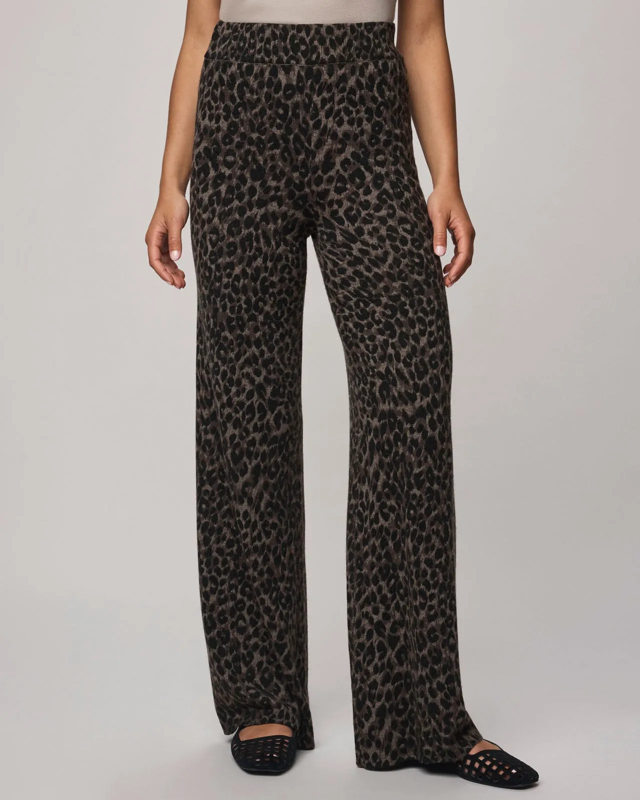 Leopard Lounge Sweater Pant sold by Splendid product image thumbnail 2
