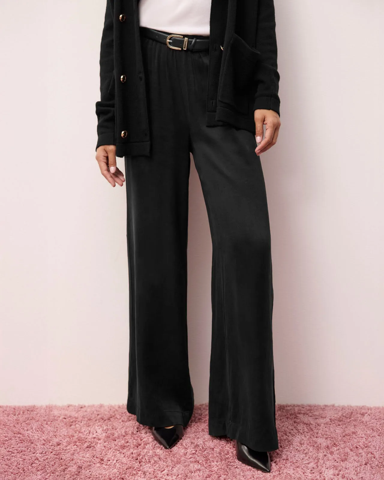 Serena Satin Pant sold by Splendid product image thumbnail 2