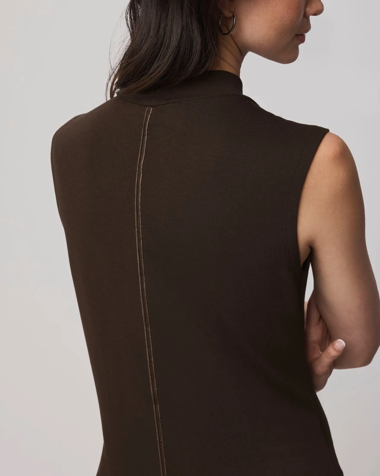 Supersoft Trim Dress Using LENZING™ECOVERO™ Fibers sold by Splendid product image thumbnail 5