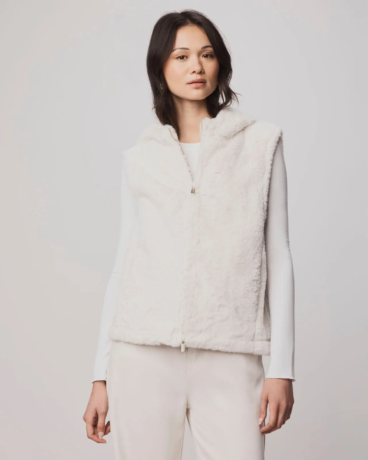 Lucia Fur Vest sold by Splendid product image thumbnail 2