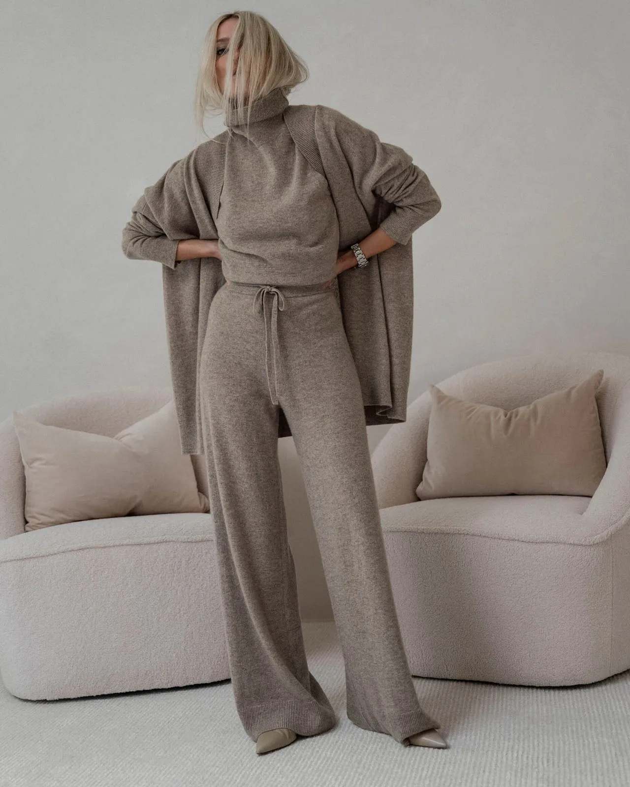 Tori Cashmere Oversized Cardigan sold by Splendid