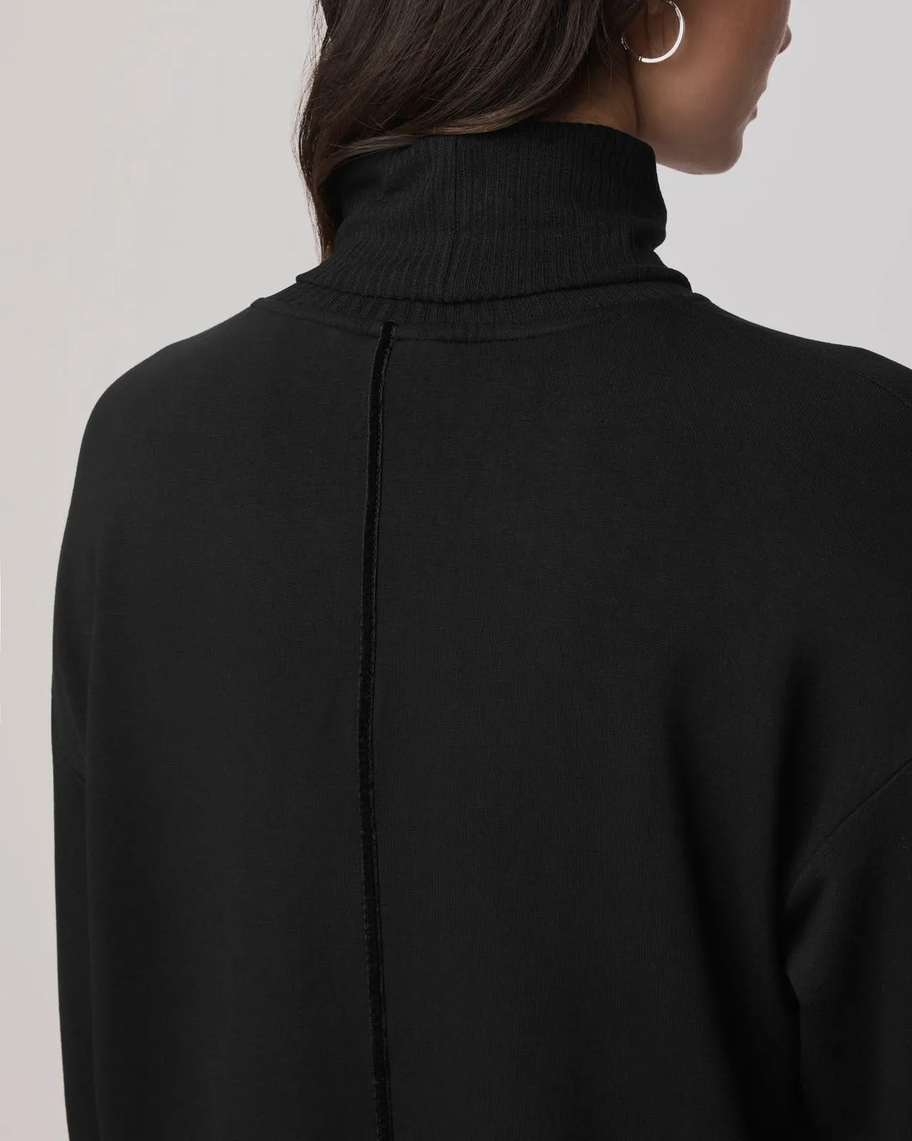 Supersoft Trim Cowl Neck Sweater Using LENZING™ECOVERO™ Fibers sold by Splendid product image thumbnail 3