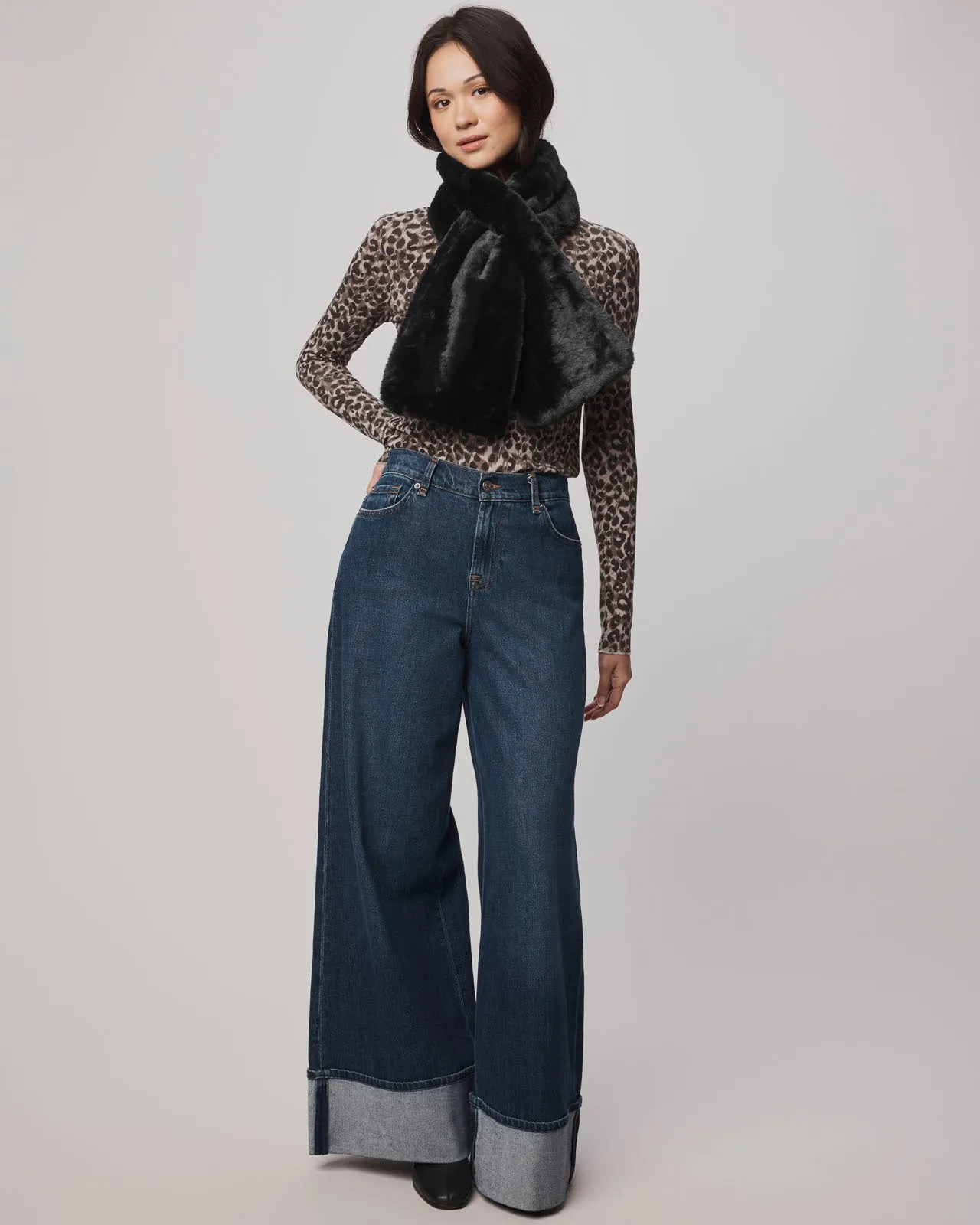 Lucia Fur Scarf sold by Splendid product image thumbnail 5