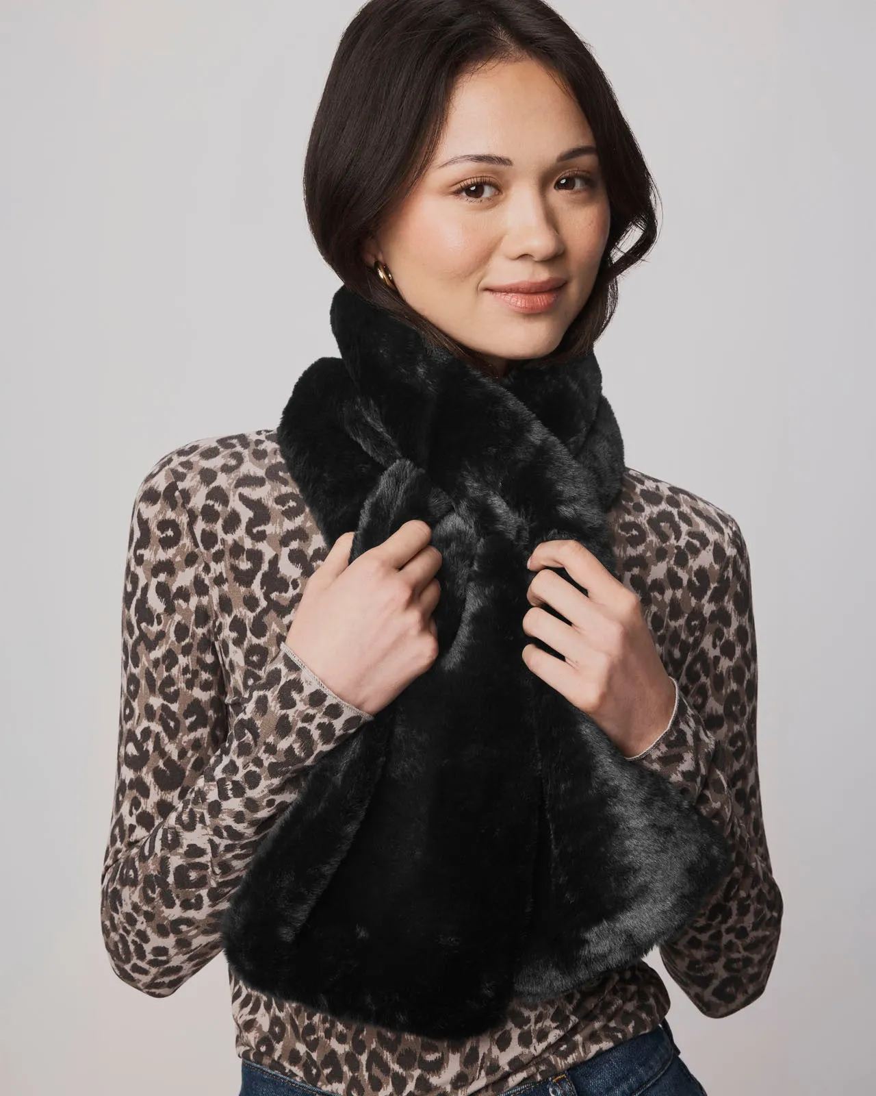 Lucia Fur Scarf sold by Splendid product image thumbnail 4