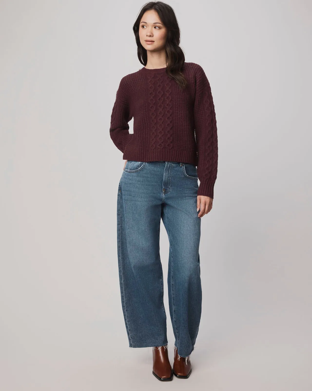 Celeste Cable Knit Sweater sold by Splendid product image thumbnail 4