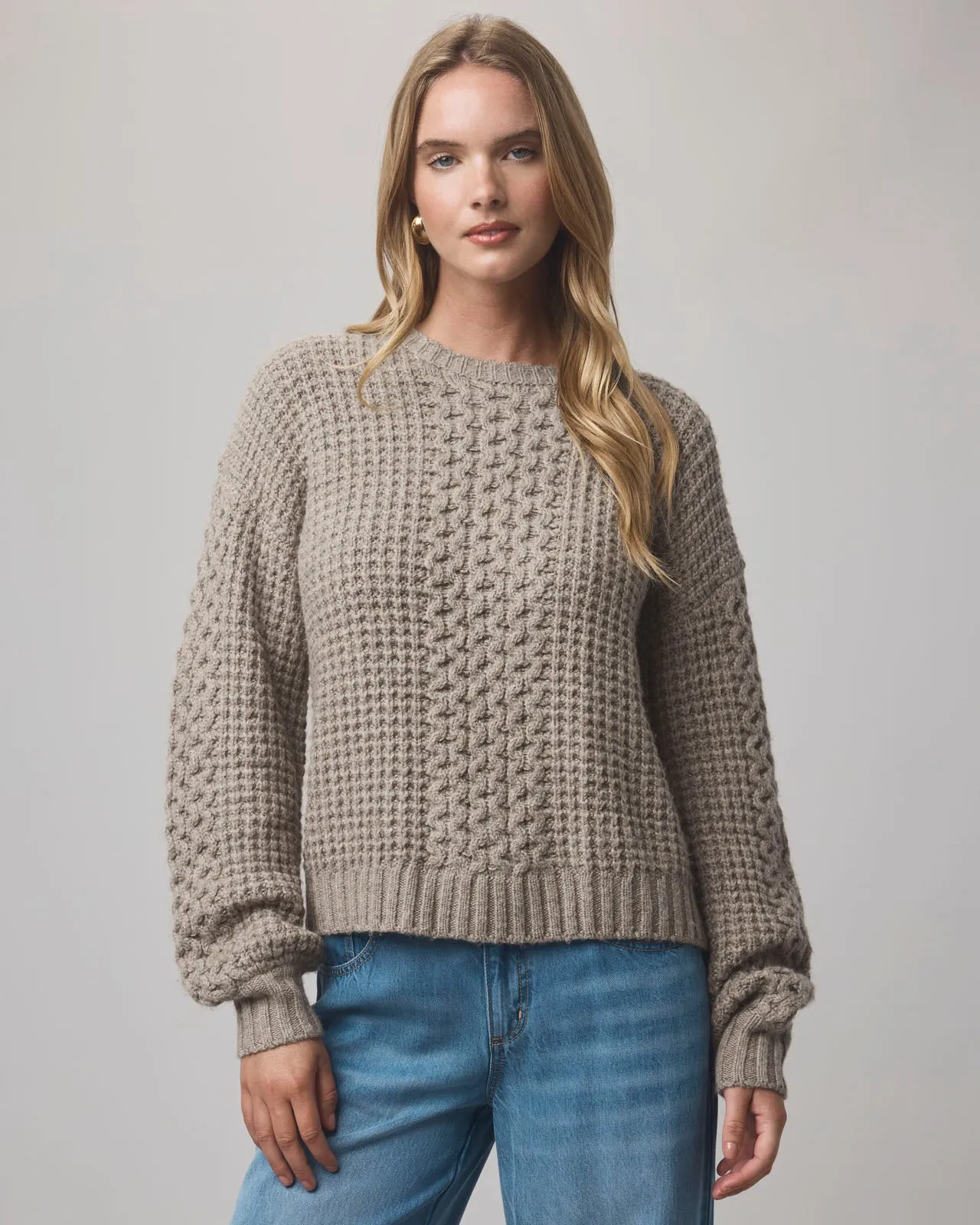 Celeste Cable Knit Sweater sold by Splendid product image thumbnail 2
