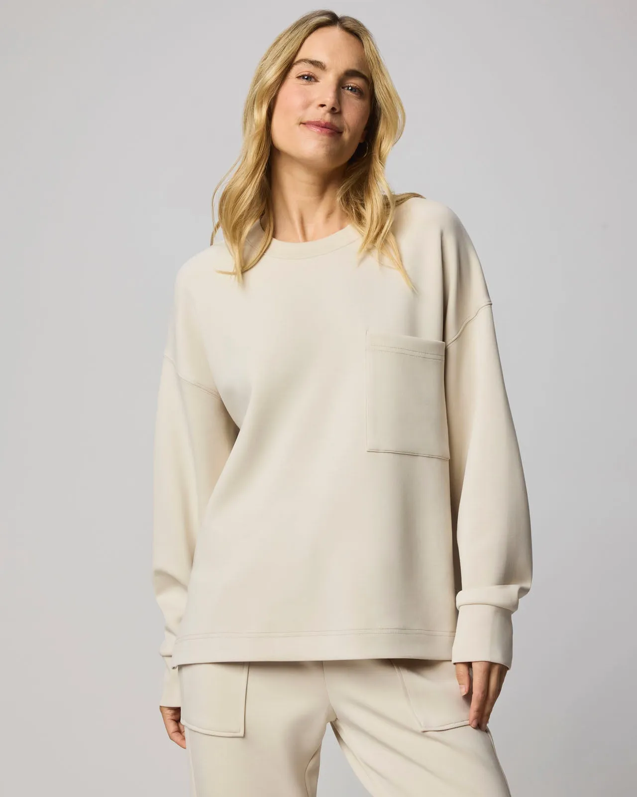 Scubasoft Crewneck Sweatshirt sold by Splendid product image thumbnail 4